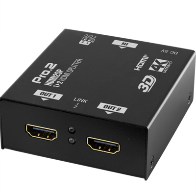 2 WAY HDMI SPLITTER IN 2 OUT 4K2K COMPATIBLE – Dahua|Hikvision-OTW Technology Pty